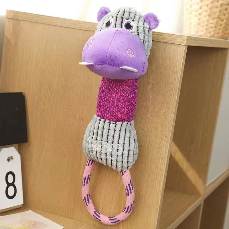 Chew crew Animal Toys For Dog